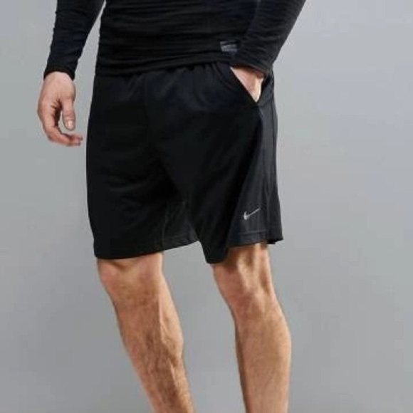 Nike Dri-fit Black Drawstring Basketball Shorts size XXL - Picture 1 of 12